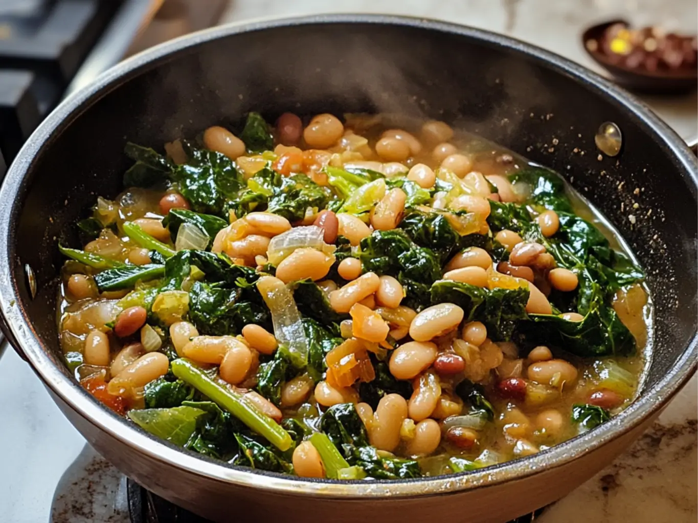 beans and escarole