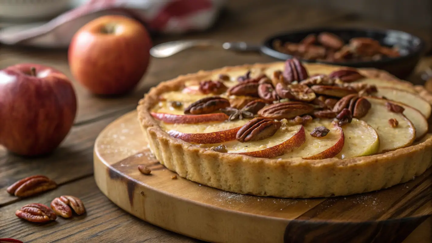 Apple Pecan Danish Pastry