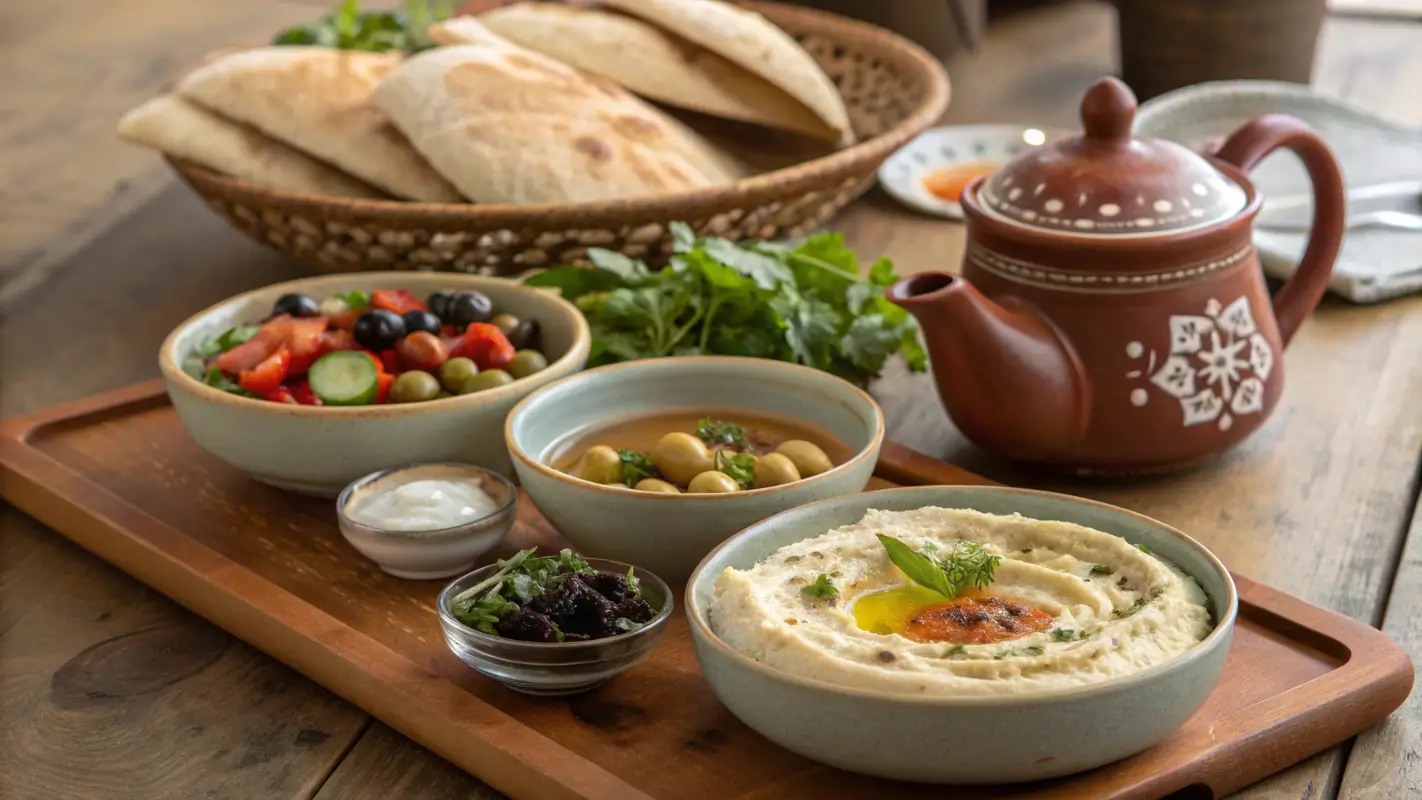 What is a traditional Arab breakfast